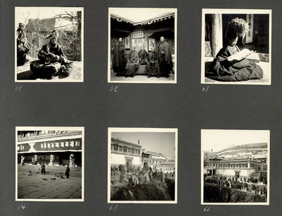 <b>Album mit 97 S-W-Fotos überwiegend in Tibet fotografiert</b>