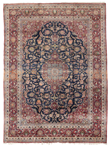 <b>A Kashan carpet</b>
