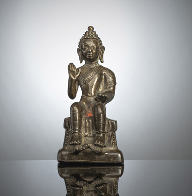 <b>Bronze des Buddha Maitreya</b>