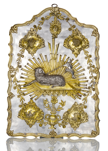 <b>Altartafel mit Lamm Gottes und den Sieben Siegeln</b>