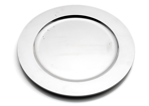 <b>Silver Charger Plate No. 1074</b>