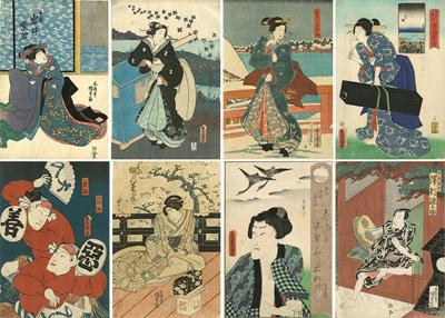 <b>Utagawa Kunisada  (Toyokuni III) (1786 - 1864)</b>