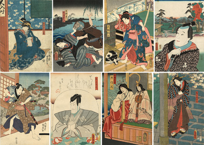 <b>Utagawa Kunisada (Toyokuni III)  (1786-1864)</b>