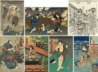 <b>Utagawa Kunisada (Toyokuni III ) (1786 - 1864)</b>