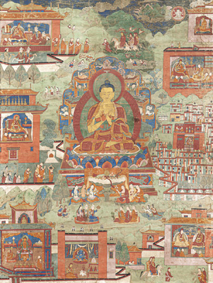 <b>Thangka des Buddha Shakyamuni</b>