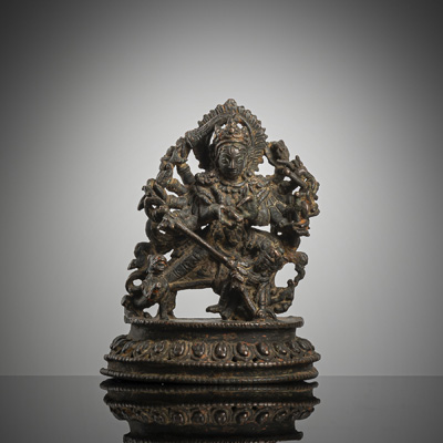 <b>Bronze der Mahshamardini Durga</b>