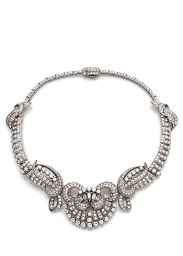 <b>Magnificent vintage diamond necklace</b>