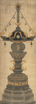<b>A PAINTING OF A 'jōtōmyō' BY TOYOKUNI</b>