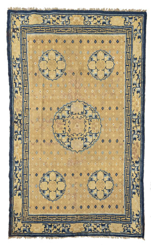 <b>An antique Ningxia carpet</b> <b>An antique Ningxia carpet</b>